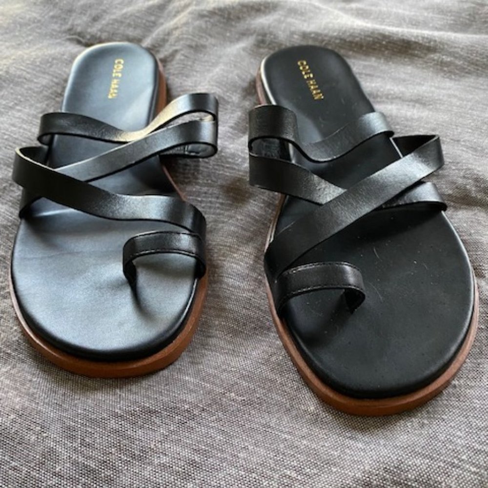 Cole Haan Black Sandals